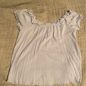 Off shoulder crop top